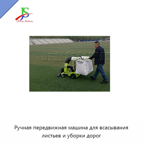 Ручная передвижная машина для всасывания листьев и уборки дорог