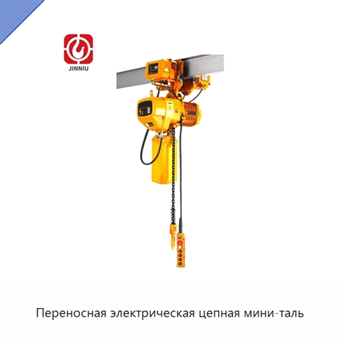 Переносная электрическая цепная мини-таль