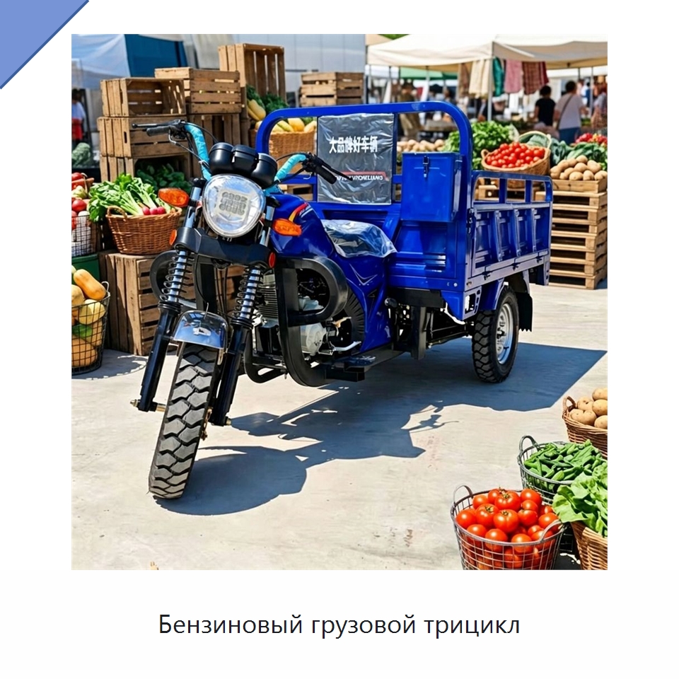 Бензиновый грузовой трицикл — Специальные сельскохозяйственные машины