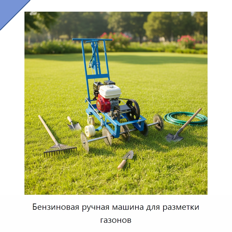 Бензиновая ручная машина для разметки газонов — Специальная сельскохозяйственная техника