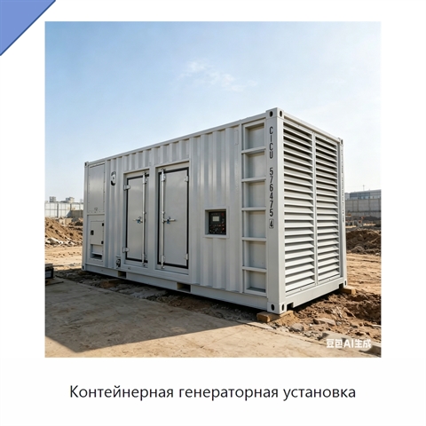 Контейнерная генераторная установка