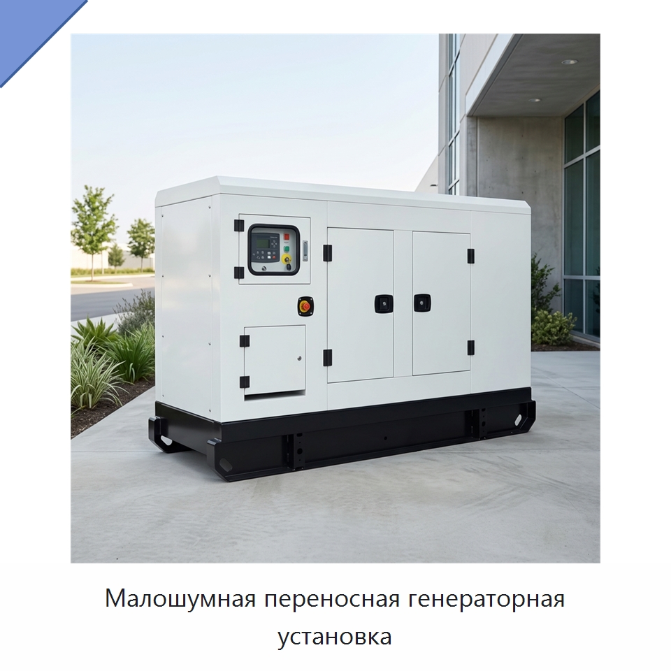 Малошумная переносная генераторная установка — Дизельные генераторы