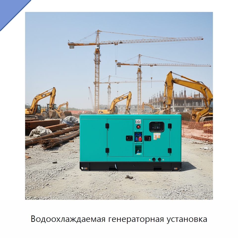 Водоохлаждаемая генераторная установка — Дизельные генераторы