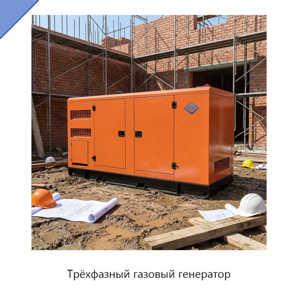 Трёхфазный газовый генератор — Дизельные генераторы