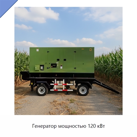 Генератор мощностью 120 кВт