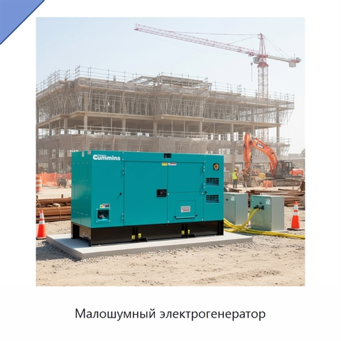 Малошумный электрогенератор