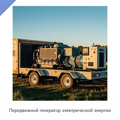 Передвижной генератор электрической энергии
