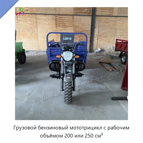 Грузовой бензиновый мототрицикл с рабочим объёмом 200 или 250 см³