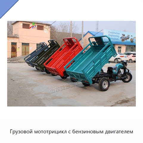 Грузовой мототрицикл с бензиновым двигателем