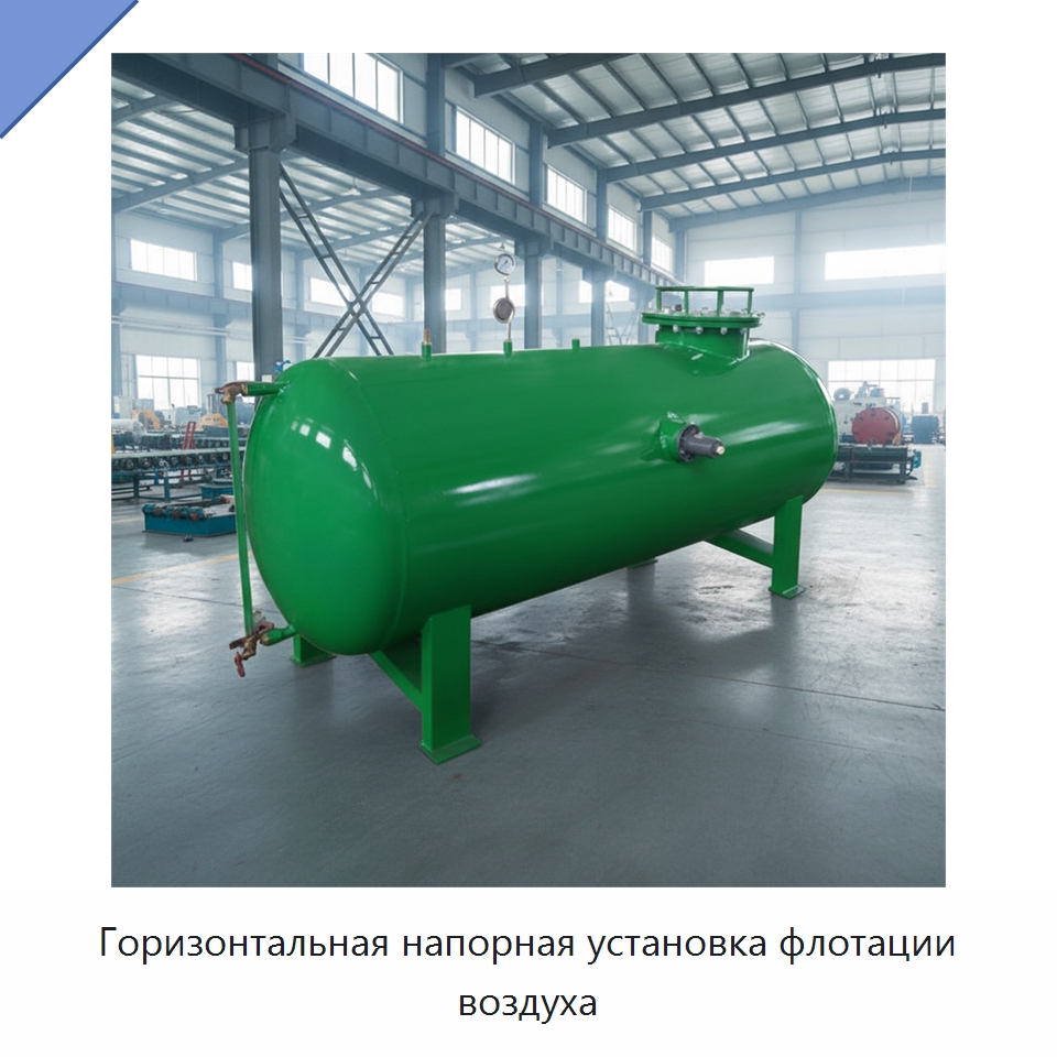 Горизонтальная напорная установка флотации воздуха — Водоочистное оборудование