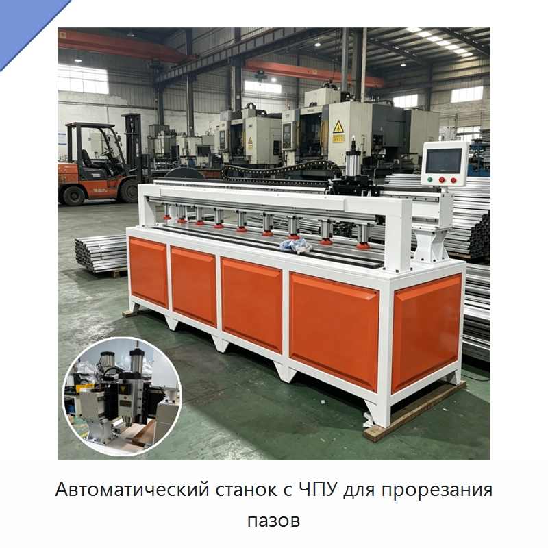 Автоматический станок с ЧПУ для прорезания пазов — Листообрабатывающее оборудование