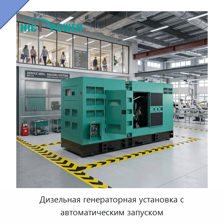 Дизельная генераторная установка с автоматическим запуском — Дизельные генераторы