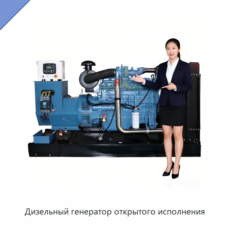 Дизельный генератор открытого исполнения — Дизельные генераторы