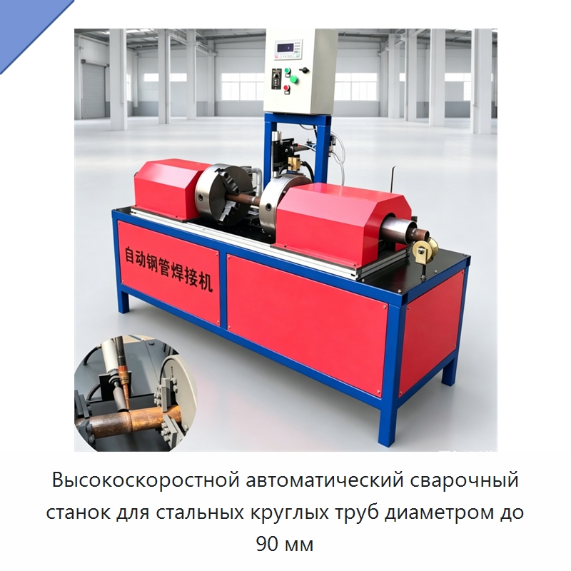 Высокоскоростной автоматический сварочный станок для стальных круглых труб диаметром до 90 мм — Специальное оборудование для металлообработки и металлургии