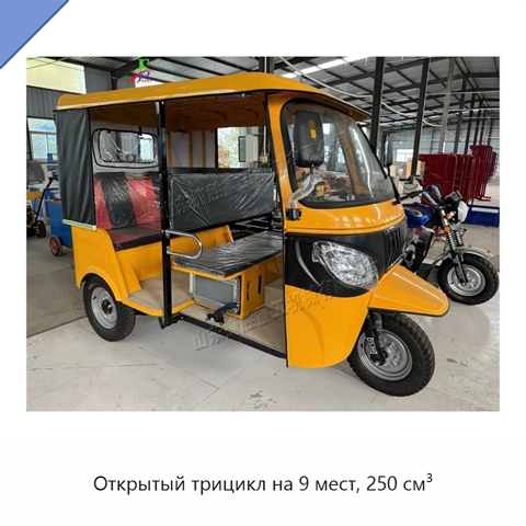 Открытый трицикл на 9 мест, 250 см³