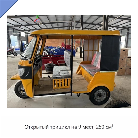 Открытый трицикл на 9 мест, 250 см³