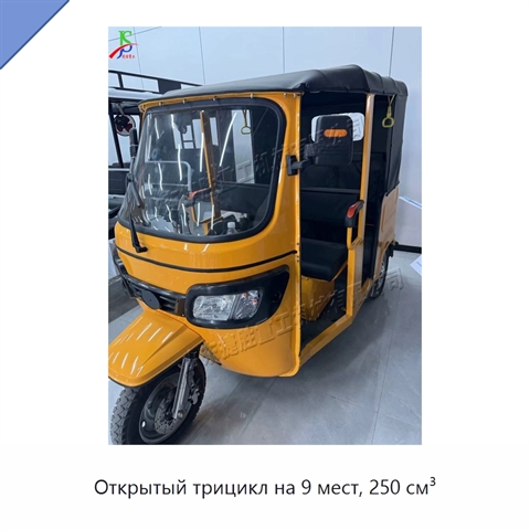 Открытый трицикл на 9 мест, 250 см³