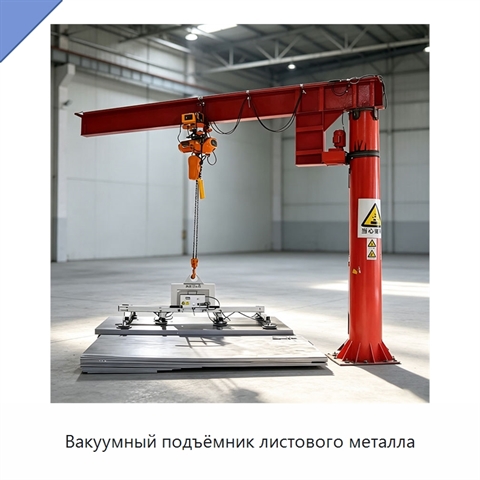 Вакуумный подъёмник листового металла