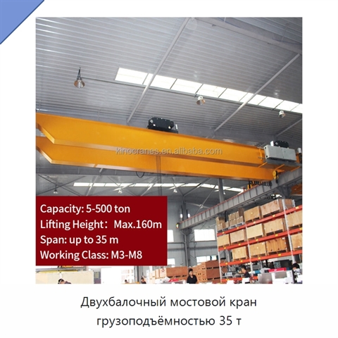 Двухбалочный мостовой кран грузоподъёмностью 35 т