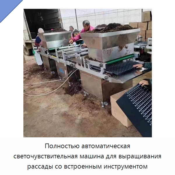 Полностью автоматическая светочувствительная машина для выращивания рассады со встроенным инструментом — Сеялки и рассадопосадочные машины