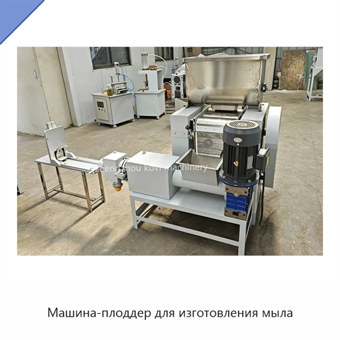 Машина-плоддер для изготовления мыла