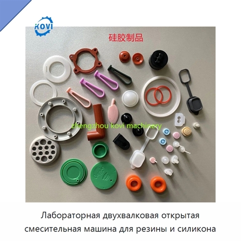 Лабораторная двухвалковая открытая смесительная машина для резины и силикона