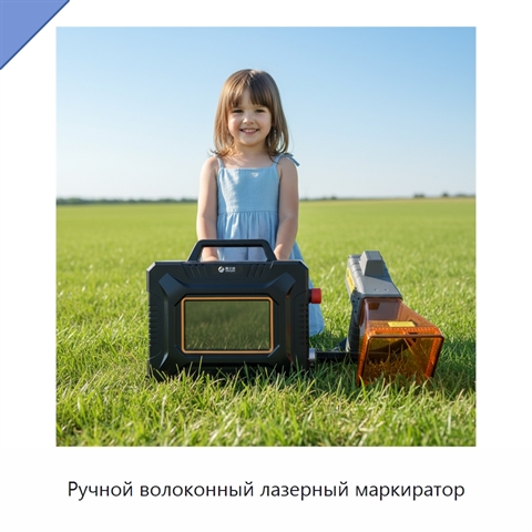 Ручной волоконный лазерный маркиратор