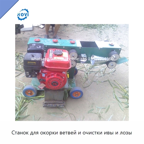 Станок для окорки ветвей и очистки ивы и лозы