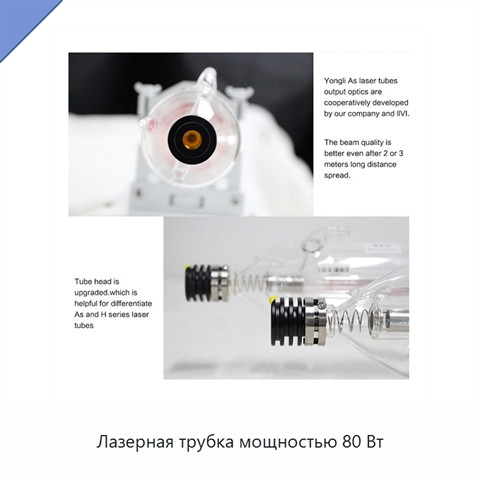 Лазерная трубка мощностью 80 Вт