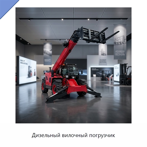 Дизельный вилочный погрузчик