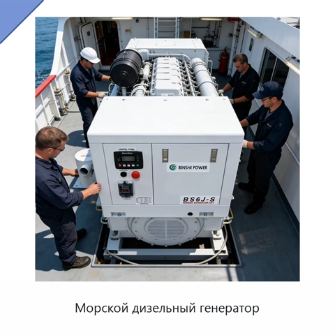 Морской дизельный генератор