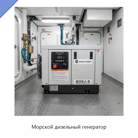 Морской дизельный генератор