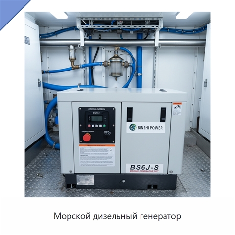 Морской дизельный генератор