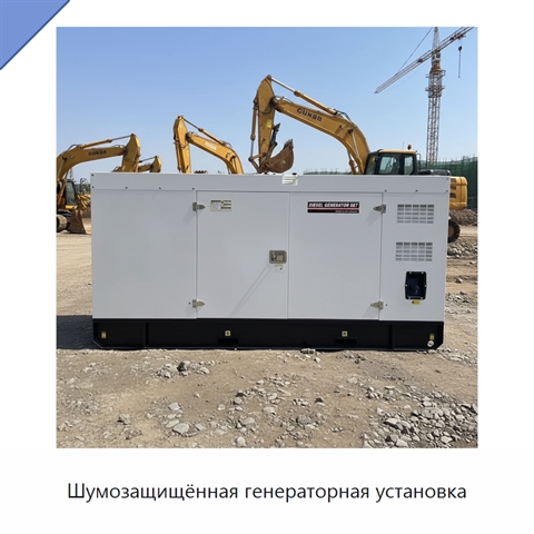 Шумозащищённая генераторная установка