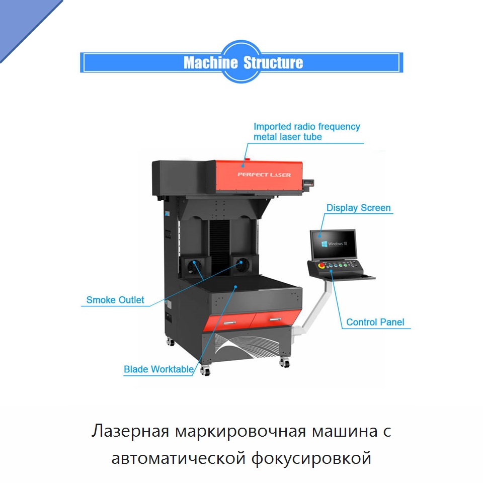 Лазерная маркировочная машина с автоматической фокусировкой — Лазерные маркировочные станки