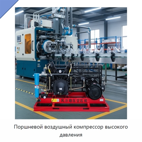 Поршневой воздушный компрессор высокого давления
