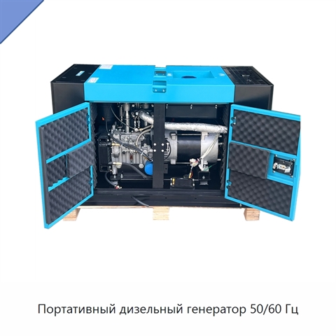 Портативный дизельный генератор 50/60 Гц