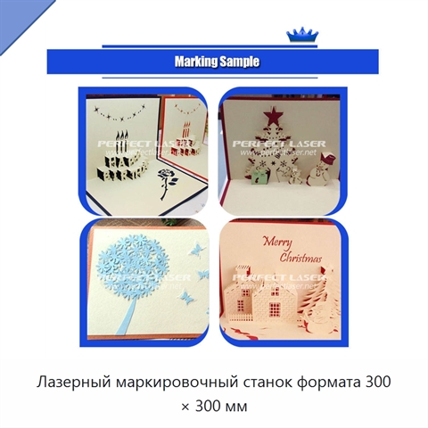 Лазерный маркировочный станок формата 300 × 300 мм