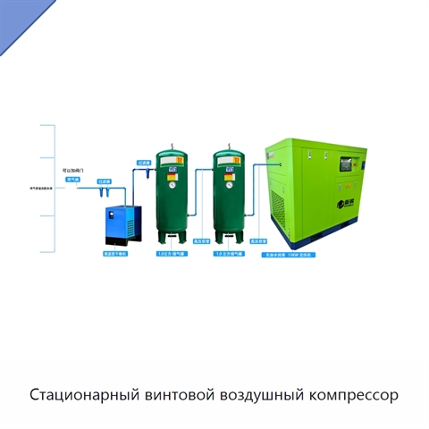 Стационарный винтовой воздушный компрессор