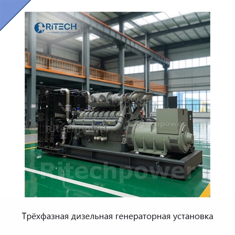 Трёхфазная дизельная генераторная установка