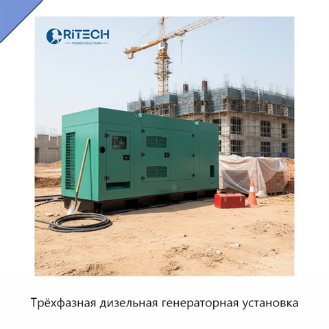 Трёхфазная дизельная генераторная установка