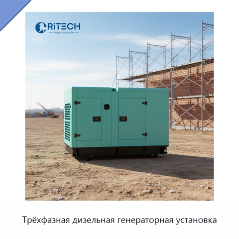 Трёхфазная дизельная генераторная установка