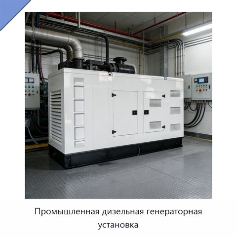 Промышленная дизельная генераторная установка