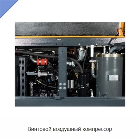 Винтовой воздушный компрессор