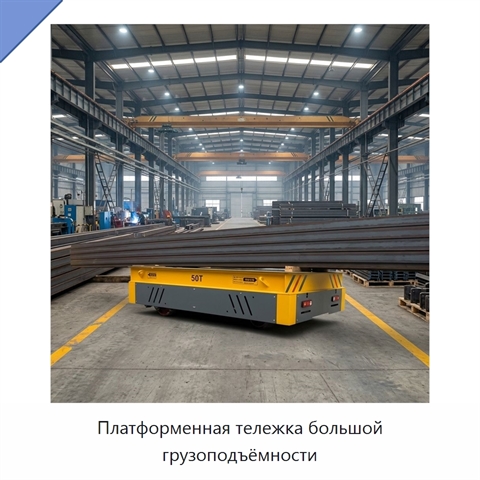 Платформенная тележка большой грузоподъёмности