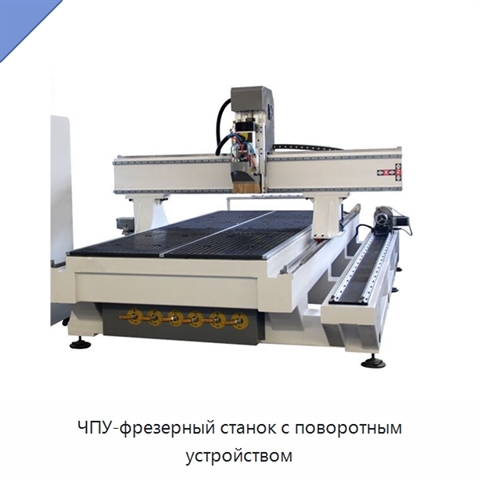 ЧПУ-фрезерный станок с поворотным устройством