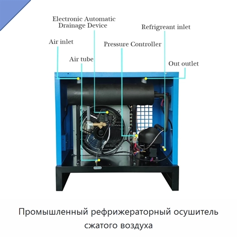Промышленный рефрижераторный осушитель сжатого воздуха