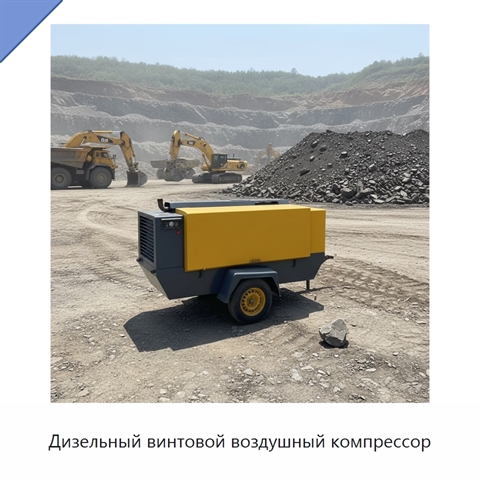 Дизельный винтовой воздушный компрессор