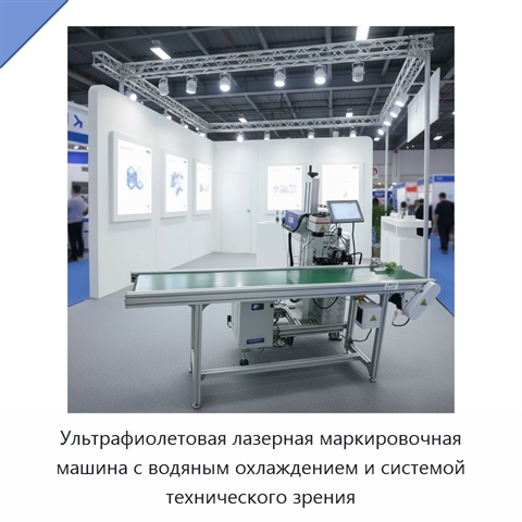 Ультрафиолетовая лазерная маркировочная машина с водяным охлаждением и системой технического зрения