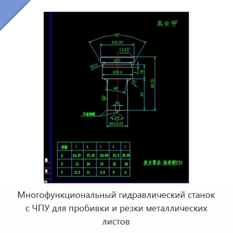 Многофункциональный гидравлический станок с ЧПУ для пробивки и резки металлических листов